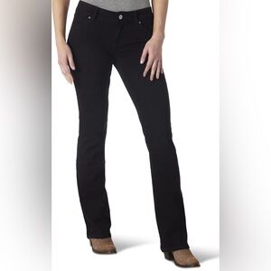 Black wrangler boot cut jean size 3/30